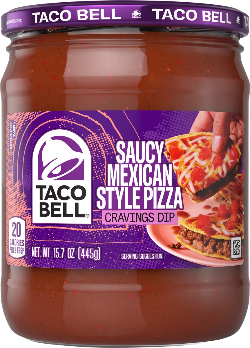 slide 9 of 13, Taco Bell Original Pizza Dip Mxcan Style, 15 oz