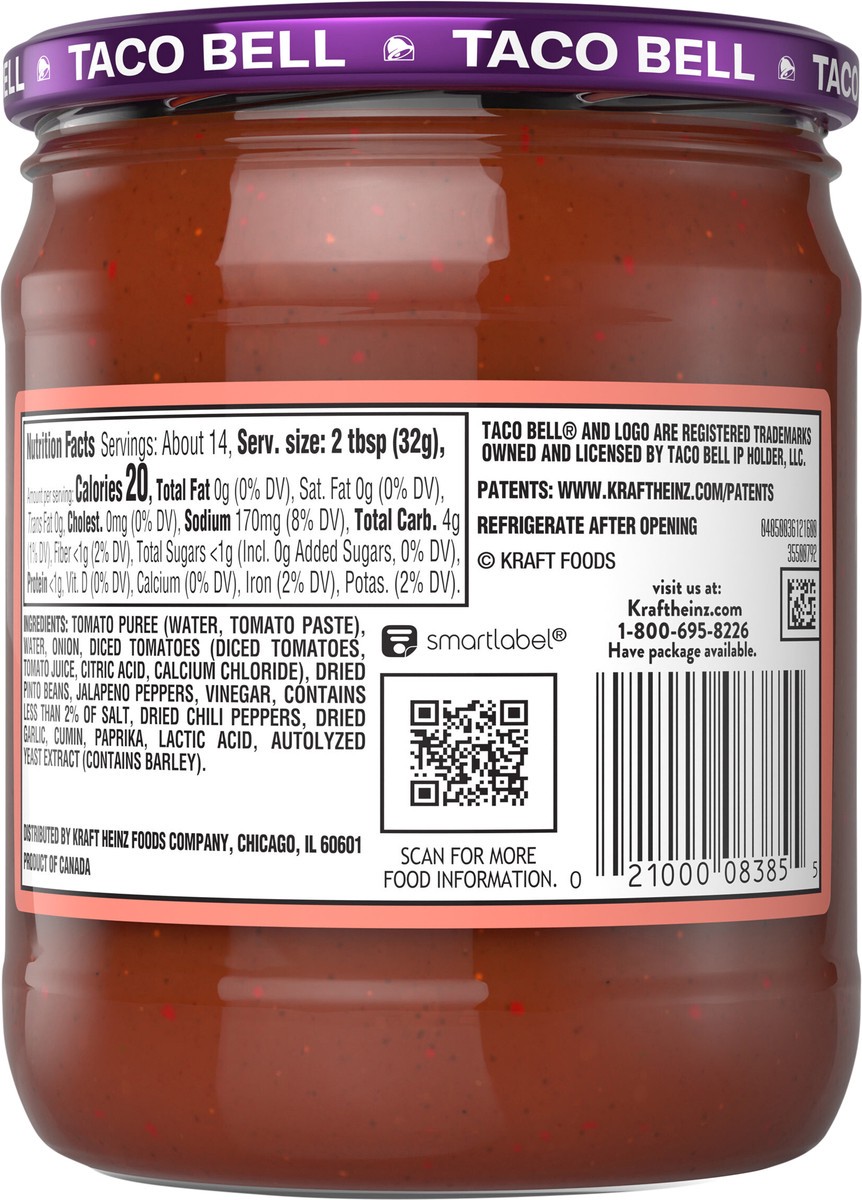 slide 8 of 13, Taco Bell Original Pizza Dip Mxcan Style, 15 oz