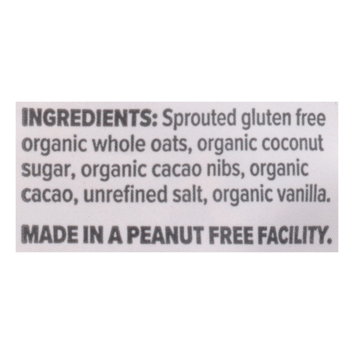 slide 10 of 12, One Degree Organic Foods, Sprouted Cacao Nib Instant Oatmeal, 18 oz
