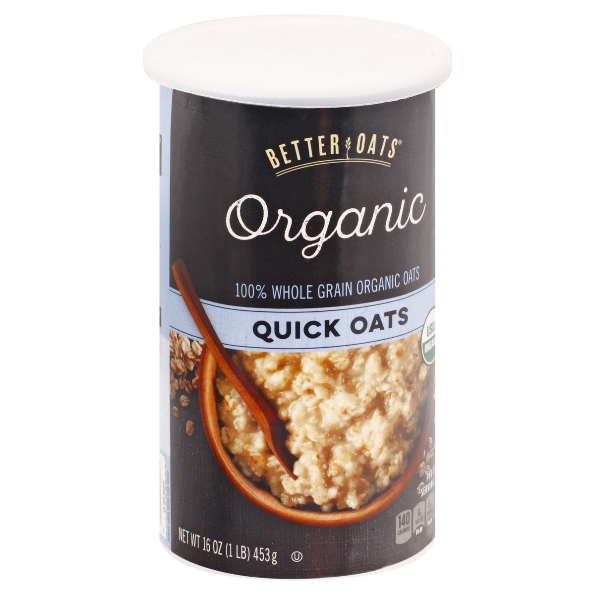 slide 3 of 9, Better Oats Organic Quick Oats, 16 oz