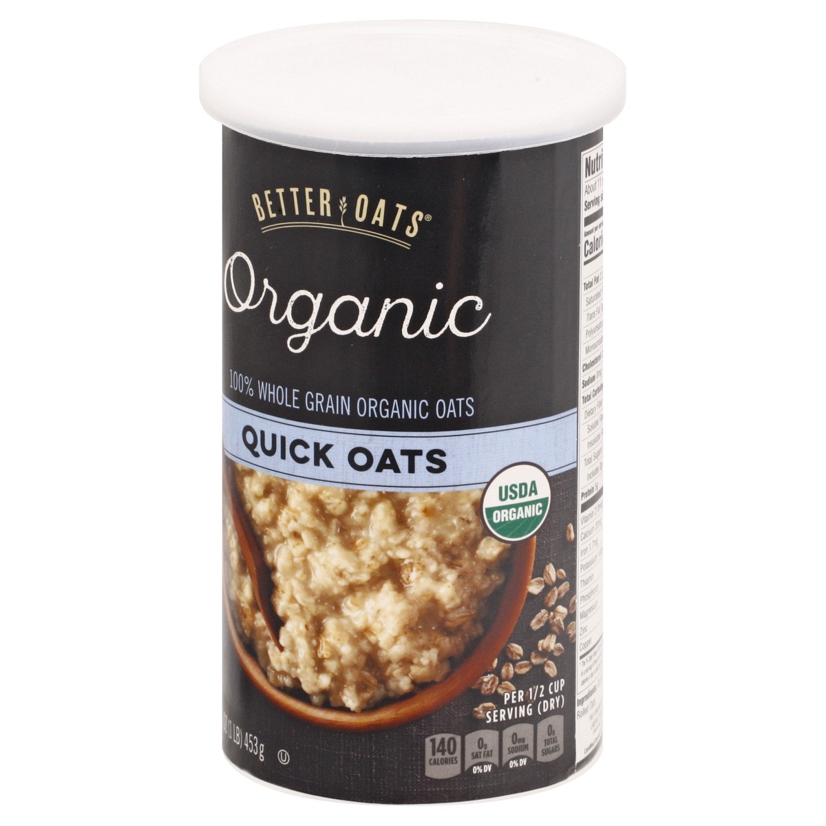 slide 5 of 9, Better Oats Organic Quick Oats, 16 oz