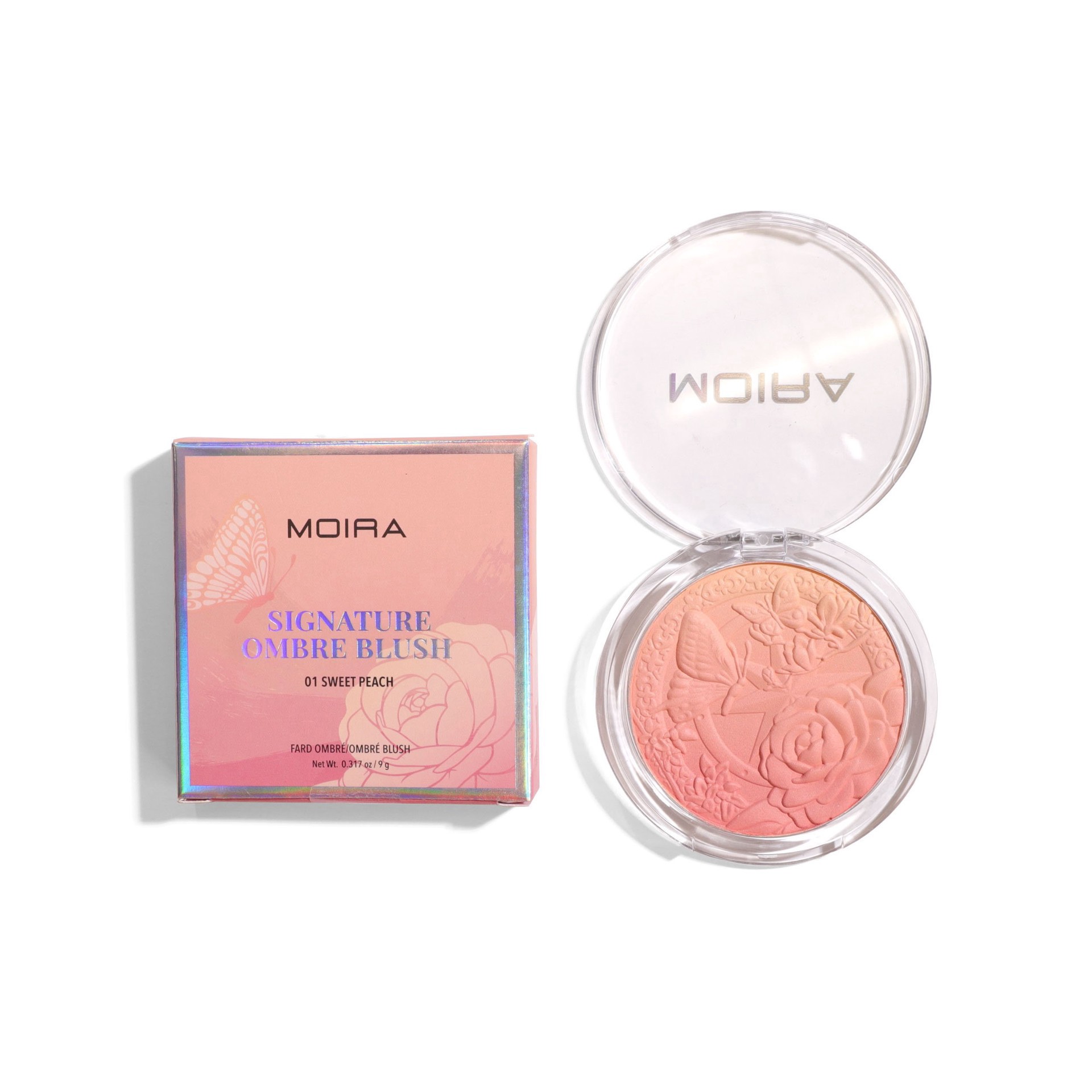 slide 1 of 1, Moira Ombre Blush - Sweet Peach, 1 ct