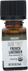 Aura Cacia Pure Relaxing French Lavender Essential Oil 0.25 fl oz