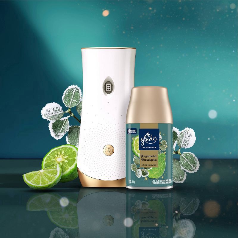 slide 11 of 12, Glade Refil Bergamot & Eucalyptus, 6 oz