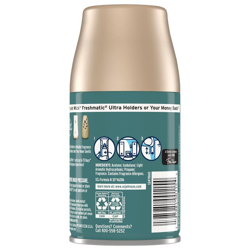 slide 9 of 12, Glade Refil Bergamot & Eucalyptus, 6 oz