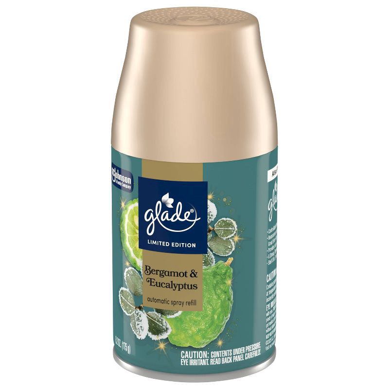 slide 2 of 12, Glade Refil Bergamot & Eucalyptus, 6 oz