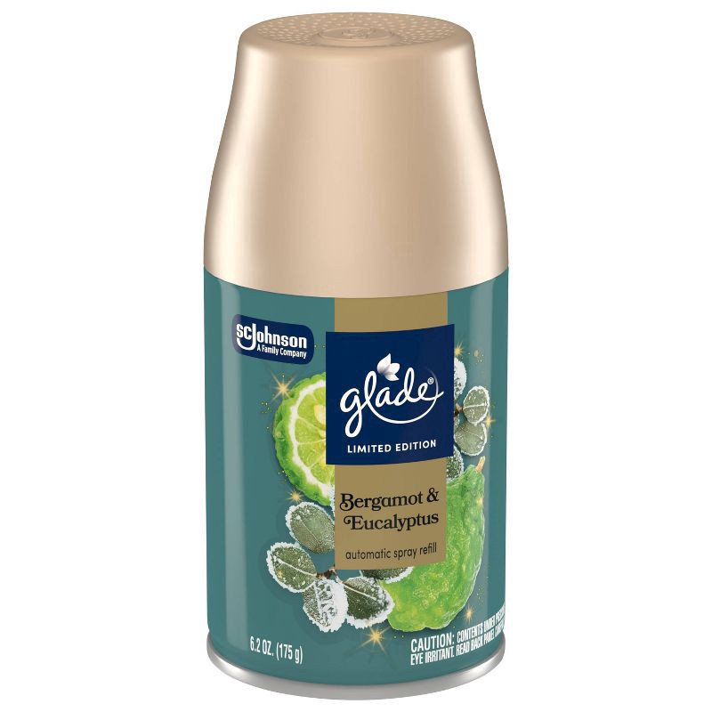 slide 10 of 12, Glade Refil Bergamot & Eucalyptus, 6 oz