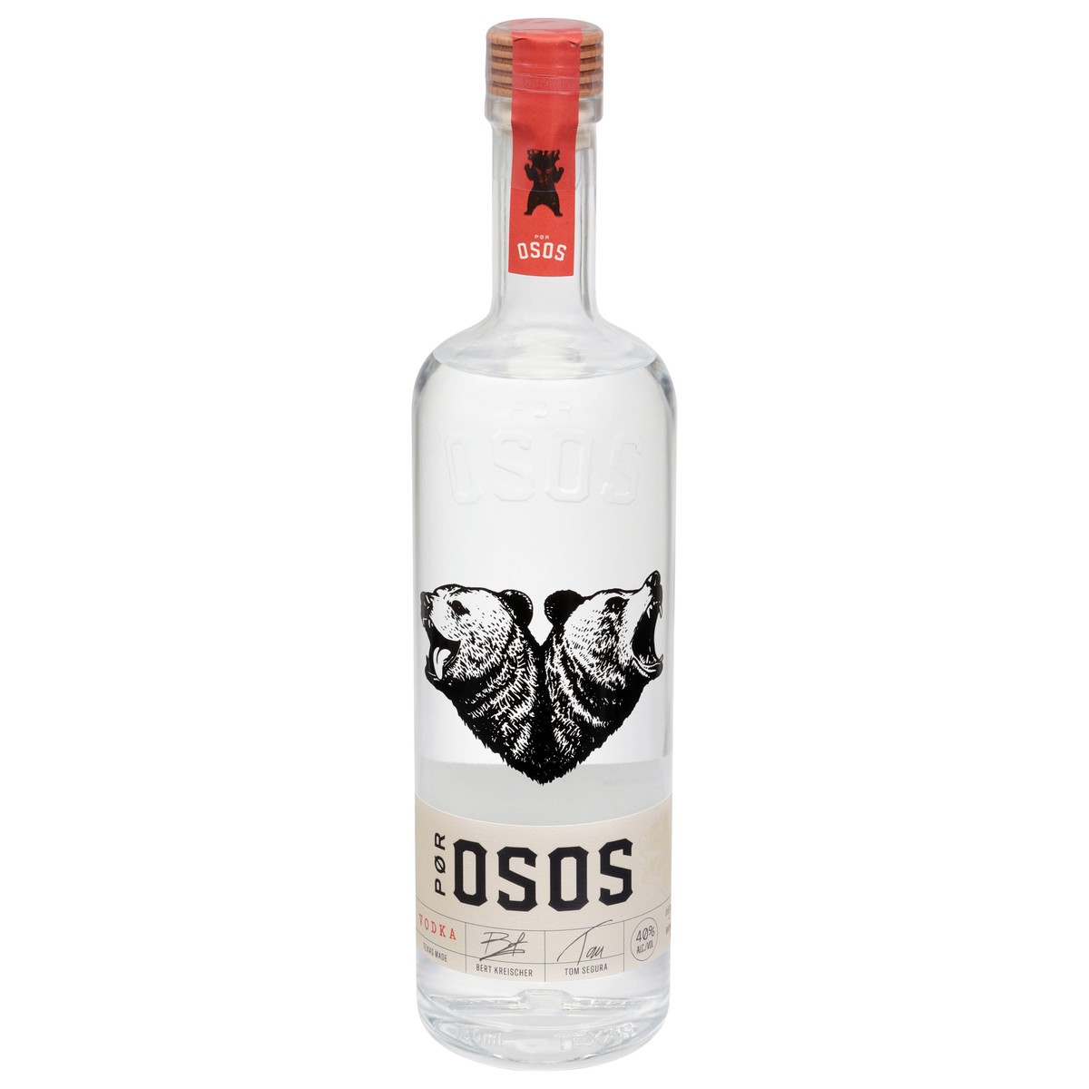 slide 1 of 12, Por Osos Vodka 750 ml, 750 ml