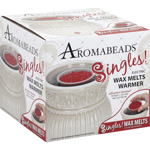 slide 2 of 2, Aromabeads Singles Ivory Wax Melts Warmer, 1 ct