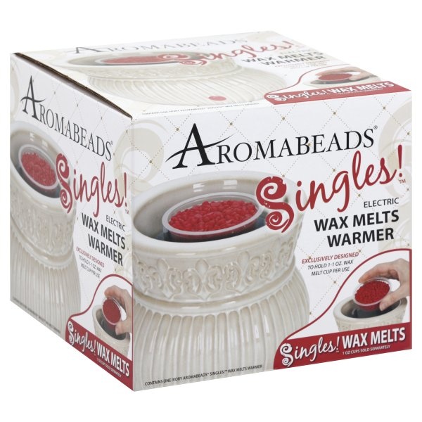 slide 1 of 2, Aromabeads Singles Ivory Wax Melts Warmer, 1 ct