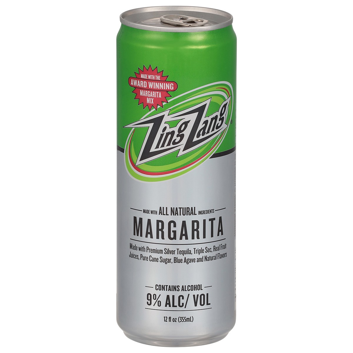 slide 9 of 9, Zing Zang Margarita - 12 fl oz, 12 fl oz