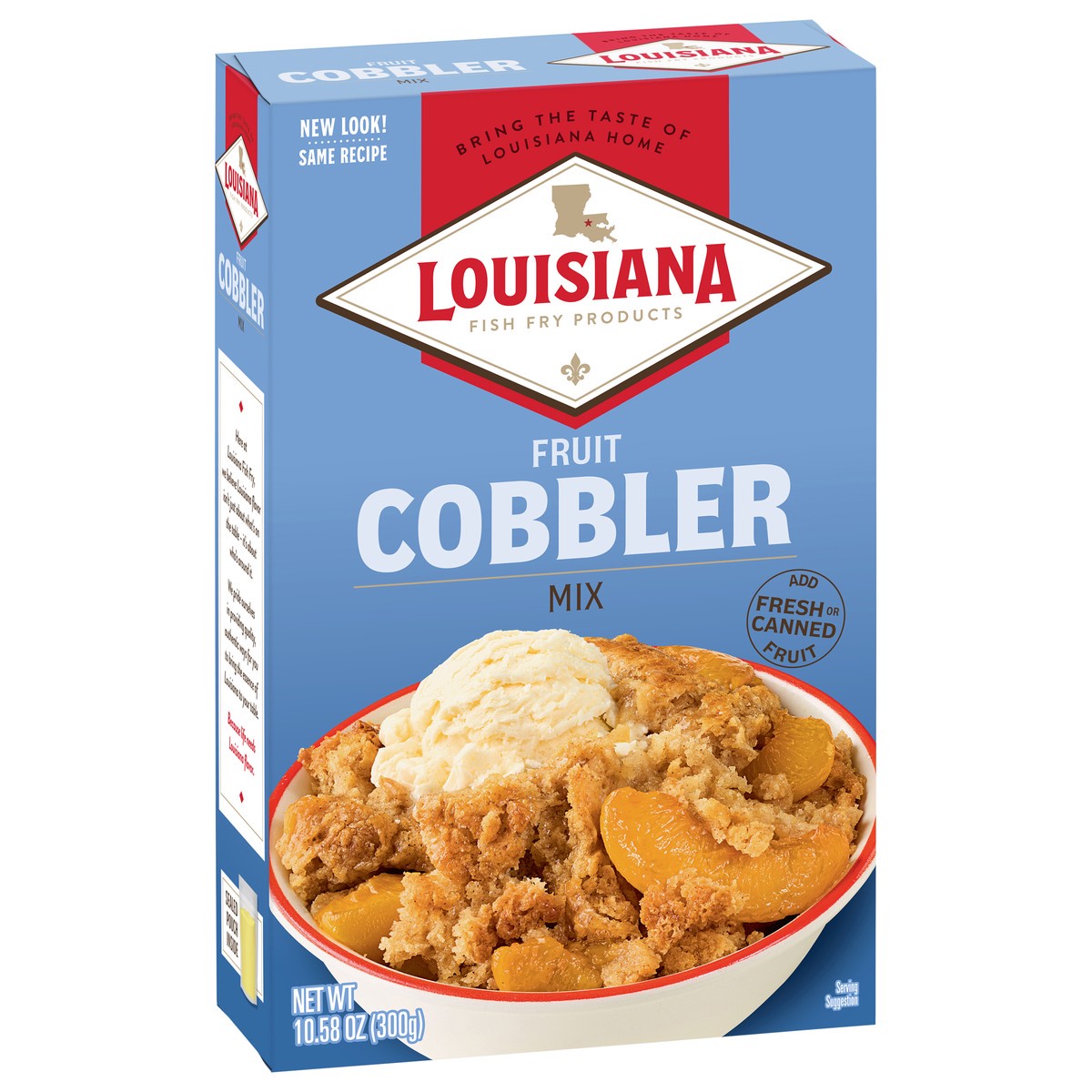 slide 7 of 13, Lousiana Fruit Cobbler Mix 10.58 oz, 10.58 oz