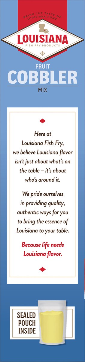 slide 11 of 13, Lousiana Fruit Cobbler Mix 10.58 oz, 10.58 oz