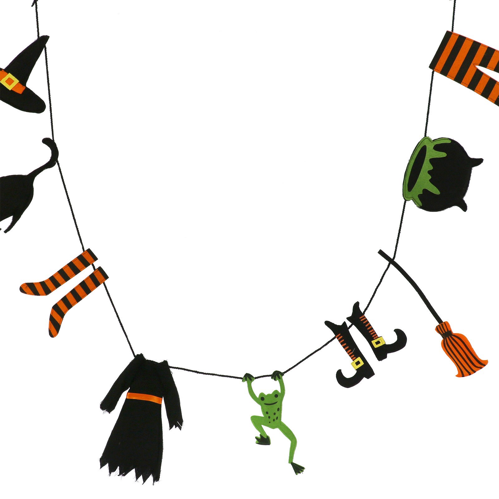 slide 2 of 2, 6ft. Witch Laundry Line Garland By Ashland, 6 ft