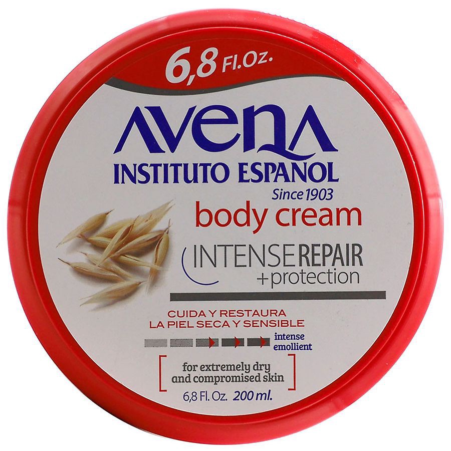 slide 1 of 1, Avena Intense Repair + Protection Body Cream, 6.8 oz