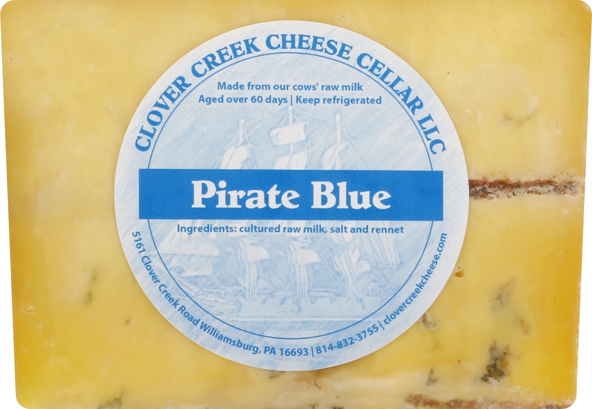slide 4 of 9, Clover Creek Cheese Cellar Pirate Blue Cheese 8 oz, 8 oz