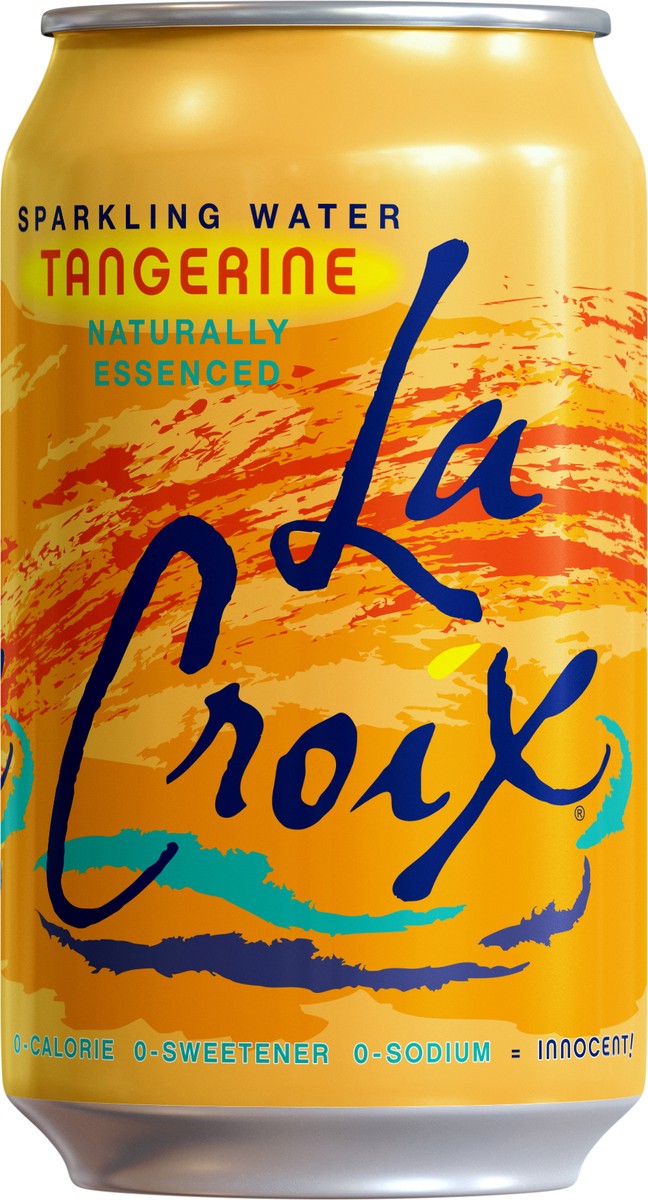 slide 1 of 6, La Croix Tangerine Sparklng Water Sngle Can - 12 fl oz, 12 fl oz