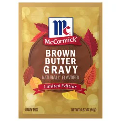 McCormick Brown Butter Gravy, 0.87 oz