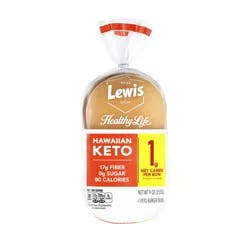 Healthy Life Keto Hawaiian Ham Buns