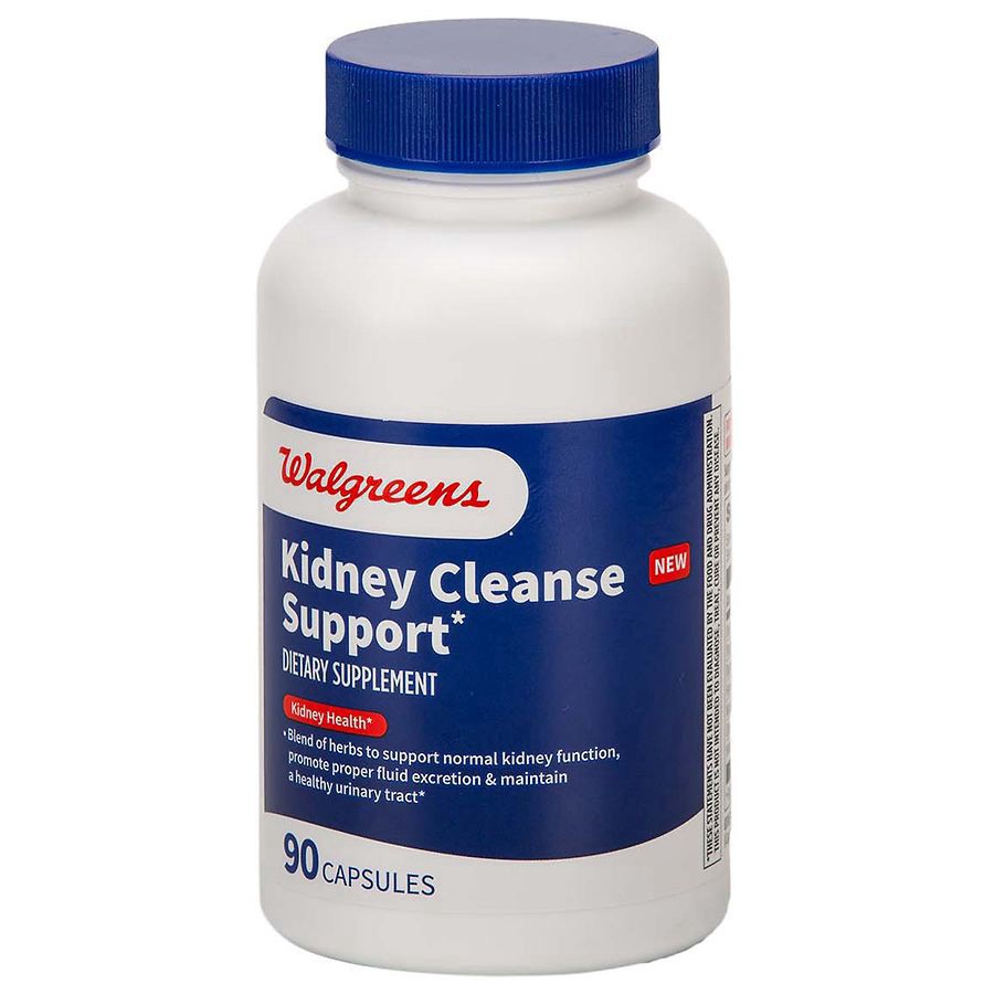slide 1 of 5, Walgreens Kidney Cleanse Support Capsules, 90 ct