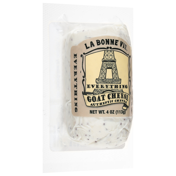 slide 1 of 1, La Bonne Vie Everything Goat Cheese 4 oz, 4 oz