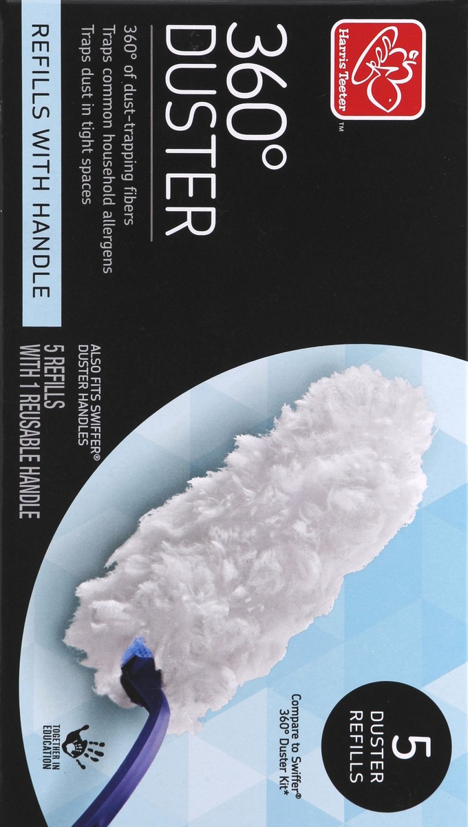 slide 2 of 5, Harris Teeter 360 Degree Duster, 5 ct