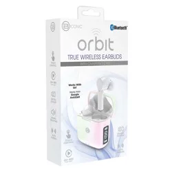 Biconic Orbit True Wireless Earbuds - Iridescent White
