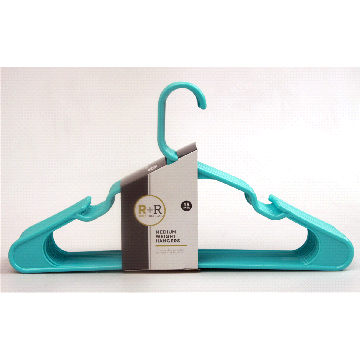 slide 1 of 5, Room & Retreat R+ R Hangers, 15 ct