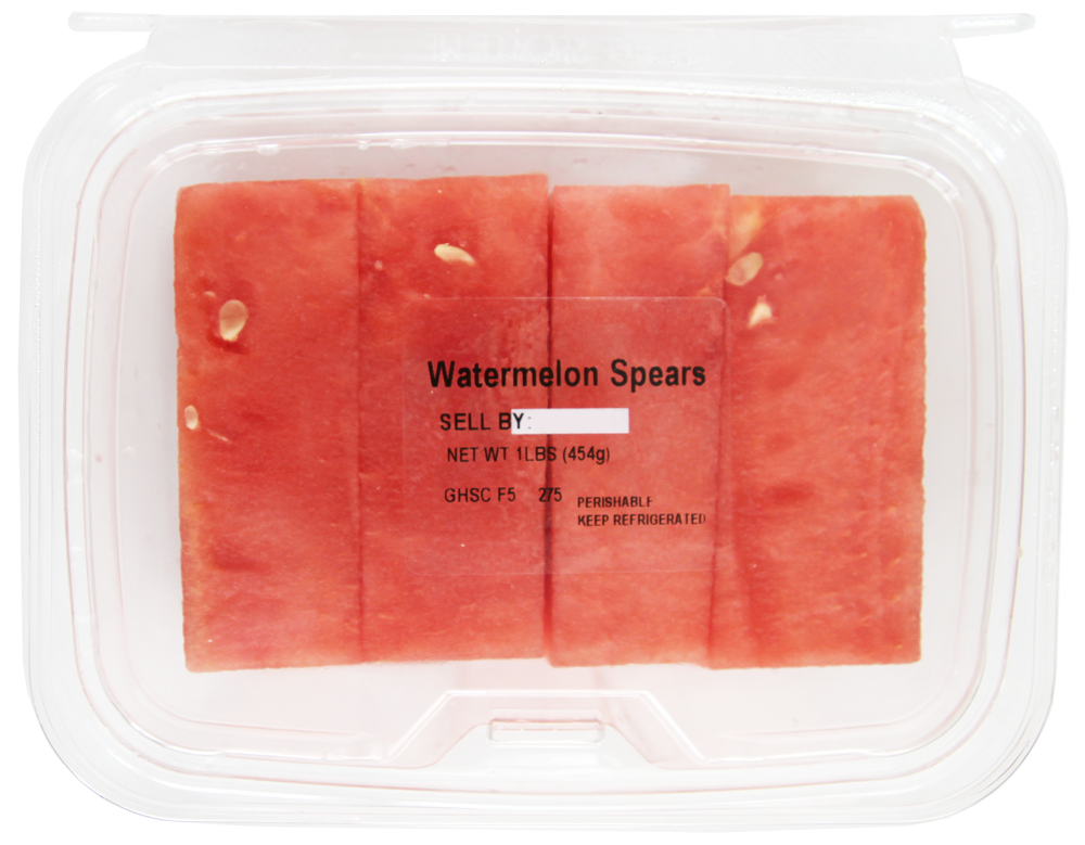 slide 2 of 2, Watermelon Spears, 1 lb