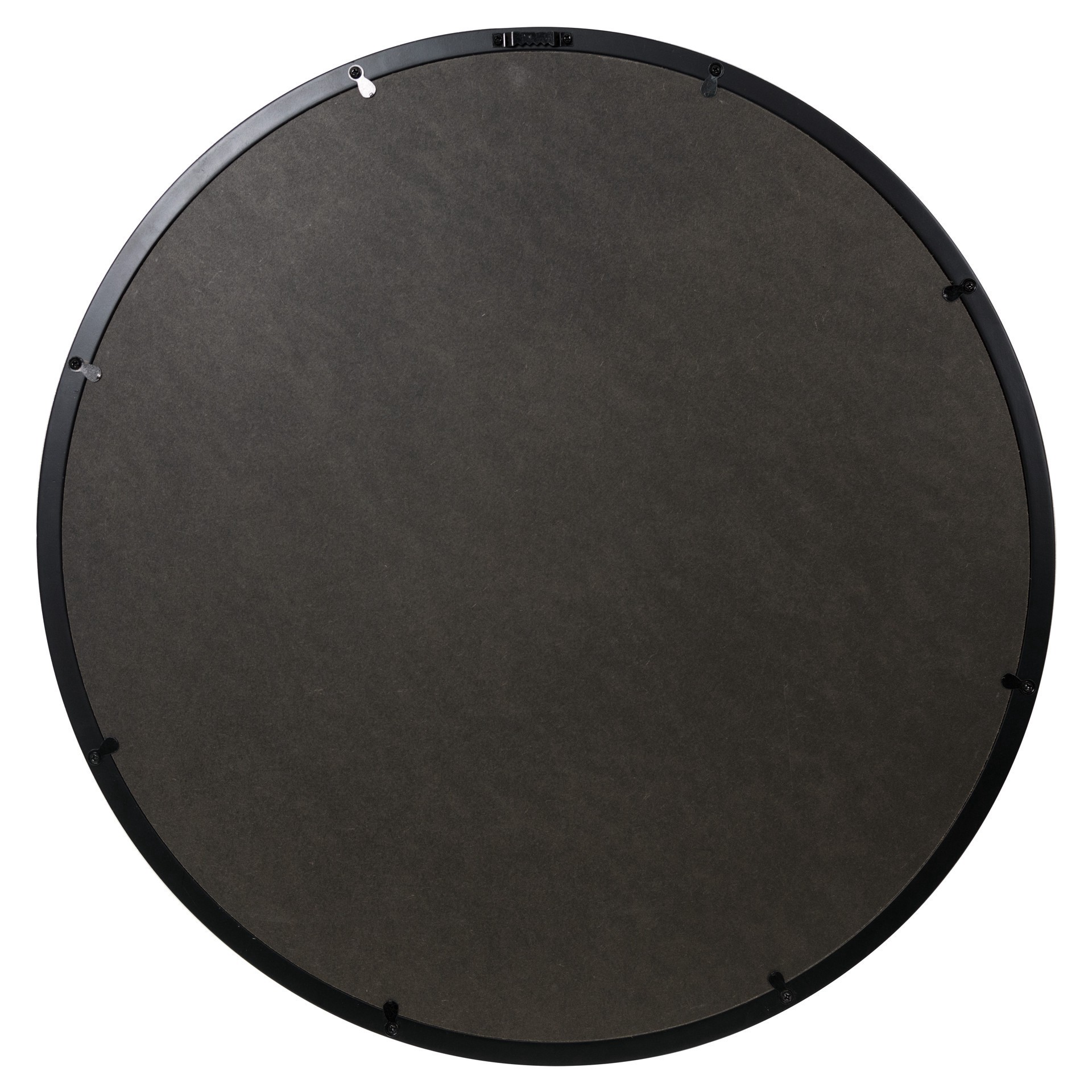 slide 4 of 4, 9 Opening 20.7" X 20.7" Black Round Collage Frame With Mat By Studio Decor, 20.7 in x 20.7 in