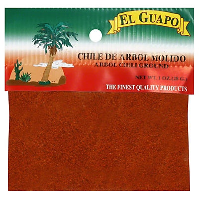slide 1 of 1, El Guapo Ground Arbol Chili, 1 oz