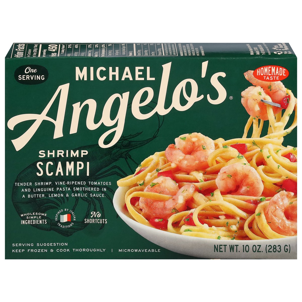 slide 1 of 9, Michael Angelo's Mich Angelo Shrimp Scampi, 10.1 ct