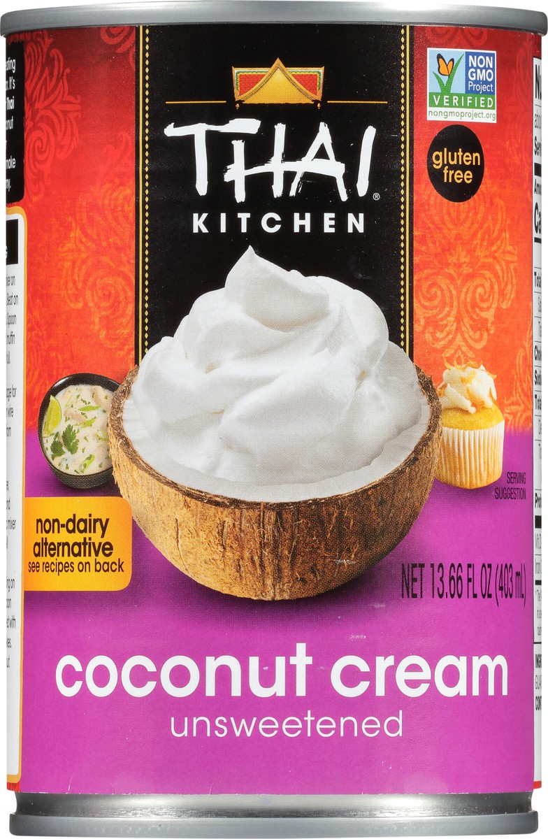 slide 2 of 7, Thai Kitchen Gluten Free Unsweetened Coconut Cream, 13.66 fl oz, 13.66 fl oz