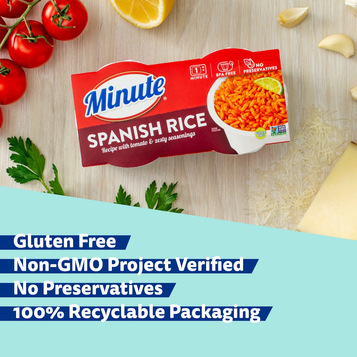 slide 1 of 7, Minute Spanish Rice, 8.8 oz