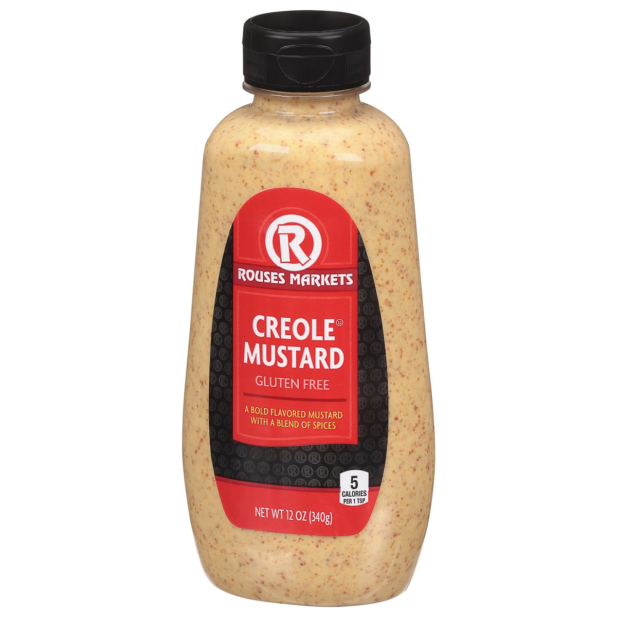 slide 9 of 11, Rouses Markets Gluten Free Creole Mustard - 12 oz, 12 oz