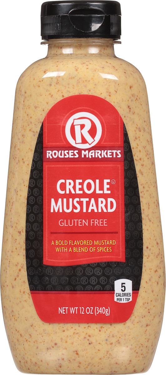slide 11 of 11, Rouses Markets Gluten Free Creole Mustard - 12 oz, 12 oz