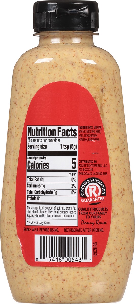 slide 6 of 11, Rouses Markets Gluten Free Creole Mustard - 12 oz, 12 oz