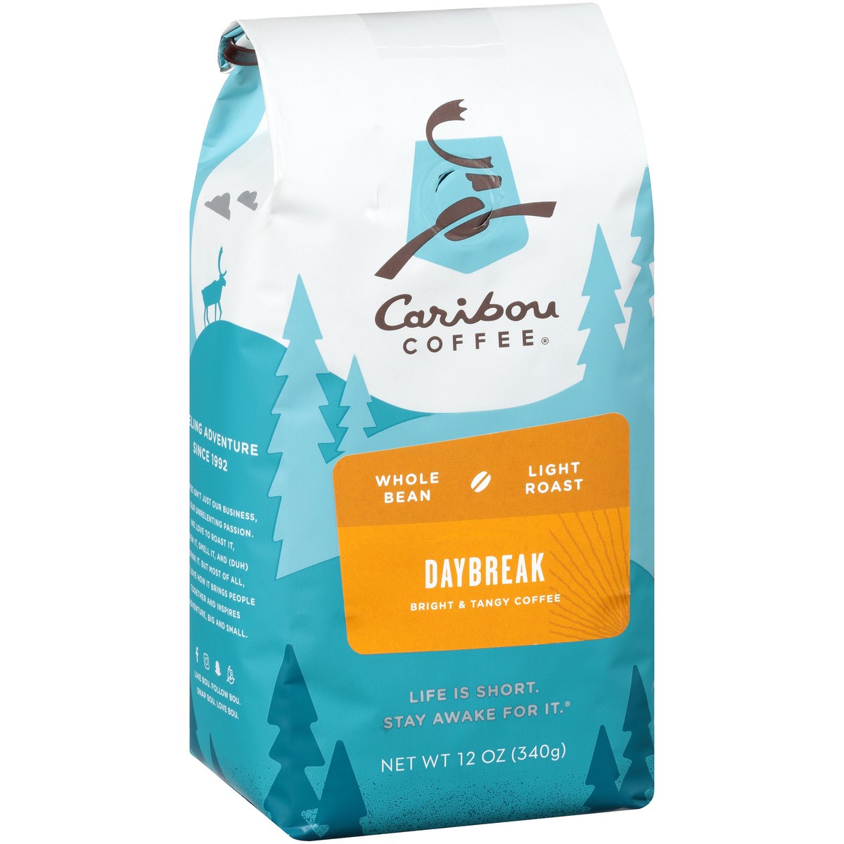 slide 8 of 9, Caribou Coffee Daybreak Blend Whole Bean Coffee - 12 oz, 12 oz