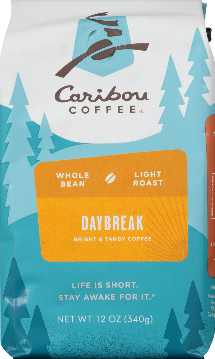 slide 5 of 9, Caribou Coffee Daybreak Blend Whole Bean Coffee - 12 oz, 12 oz