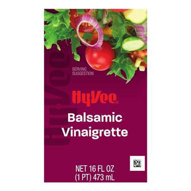 slide 1 of 1, Hy-Vee Dressing Balsamic Vinaigrette, 16 fl oz