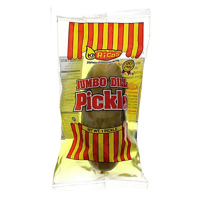 slide 1 of 1, Rico's Jumbo Dill Pickle In A Pouch, 1 ct