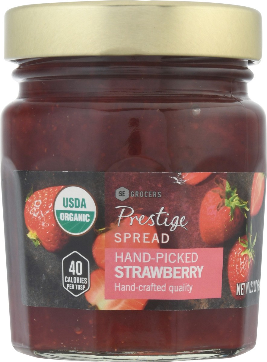 slide 3 of 14, SE Grocers  Prestige Strawberry Spread, 12 oz
