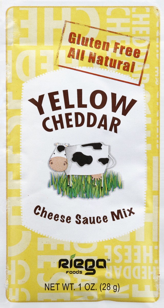 slide 2 of 2, Riega Yellow Cheddar Cheese Sauce Mix, 1 oz