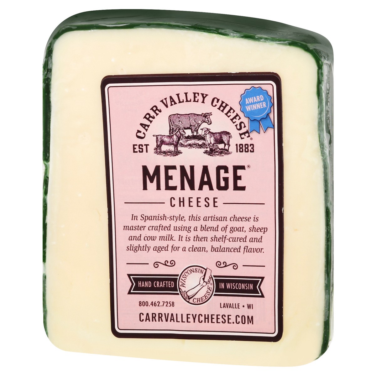 slide 3 of 13, Carr Valley Cheese Meage 5 Oz, 5 oz