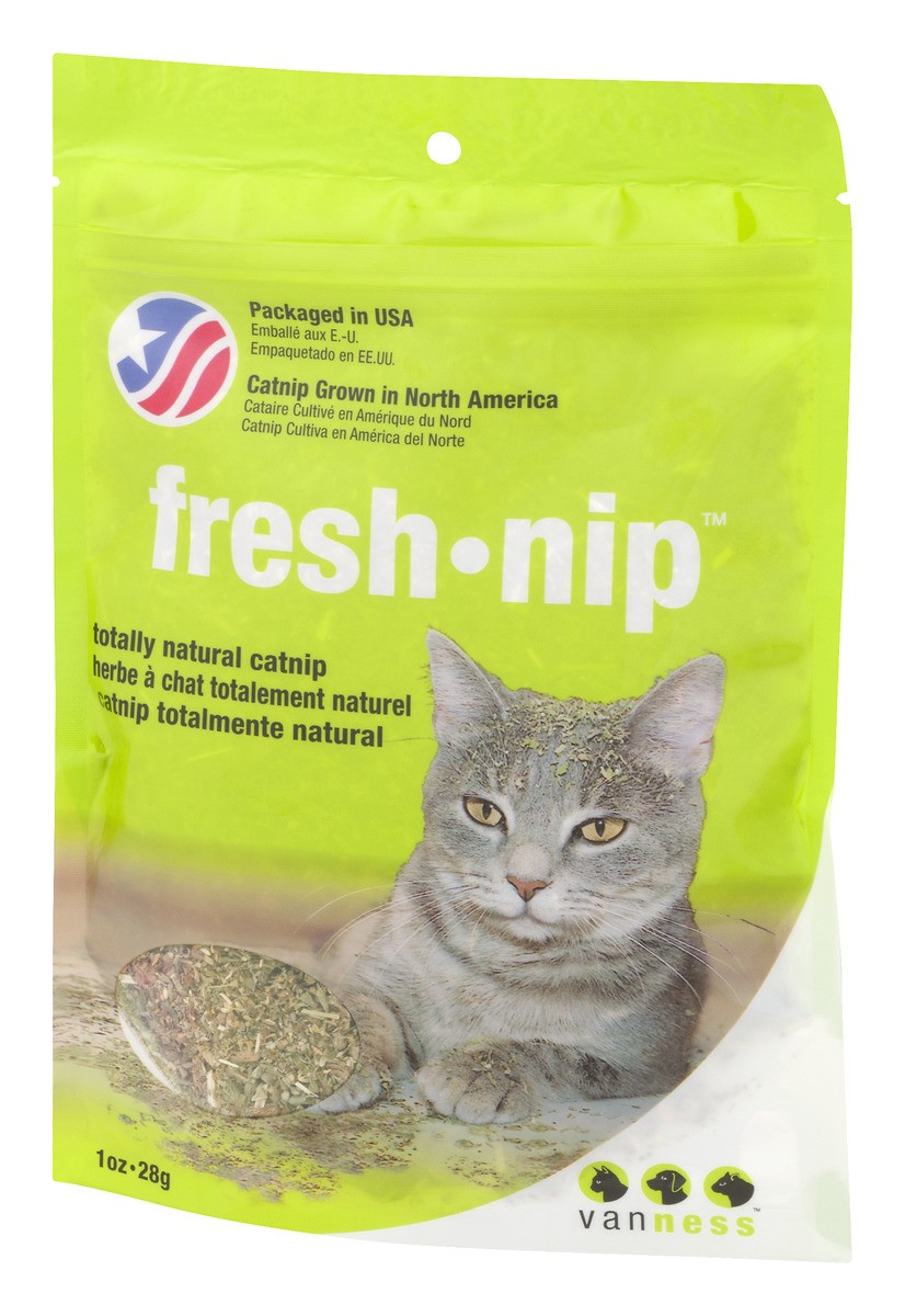 slide 4 of 9, Van Ness Fresh-nip Totally Natural Catnip, 1 oz