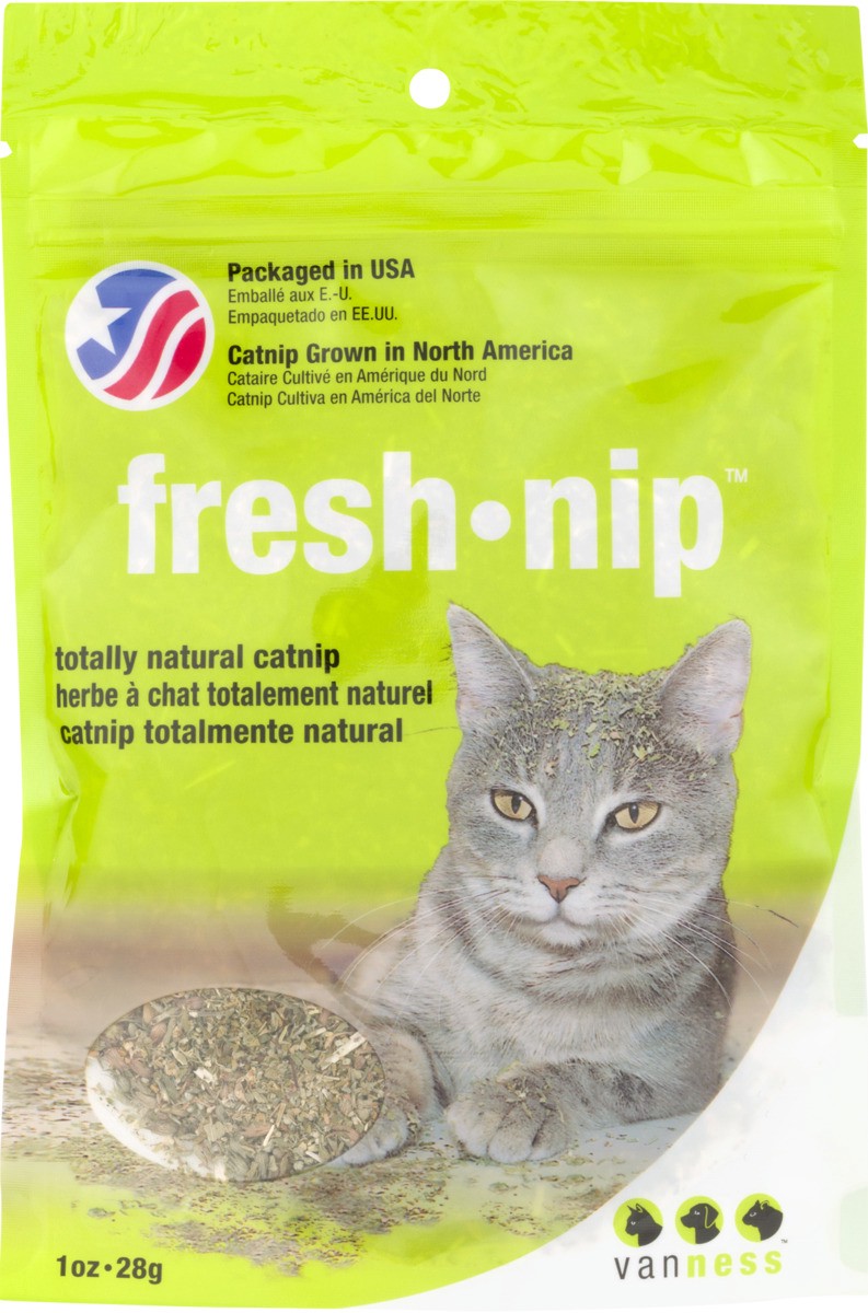 slide 8 of 9, Van Ness Fresh-nip Totally Natural Catnip, 1 oz