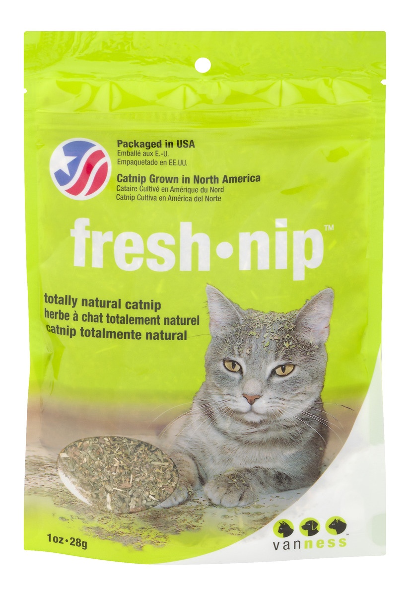 slide 1 of 9, Van Ness Fresh-nip Totally Natural Catnip, 1 oz