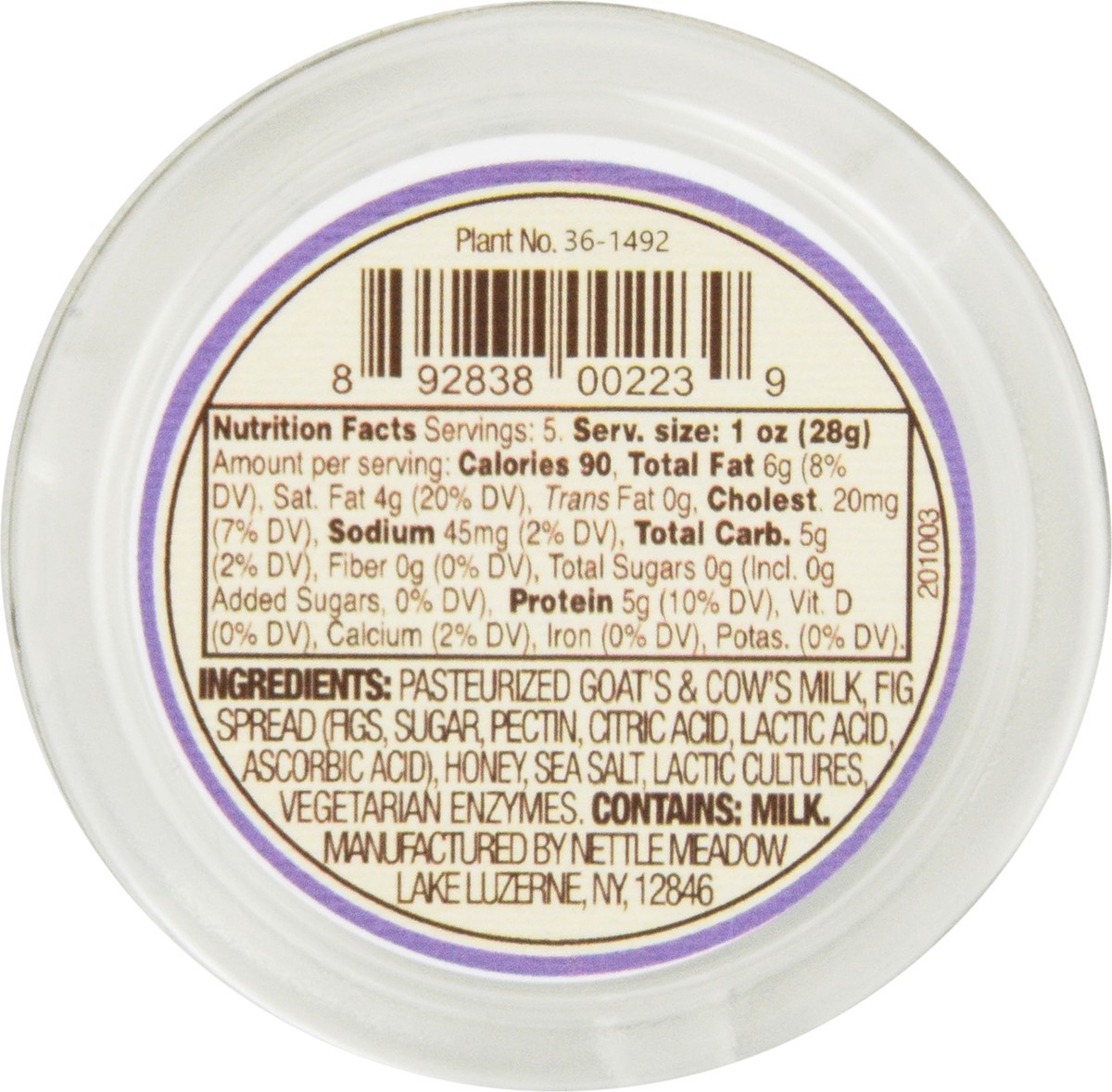 slide 13 of 15, Nettle Meadow Fig & Honey Cheese 5 oz, 5 oz