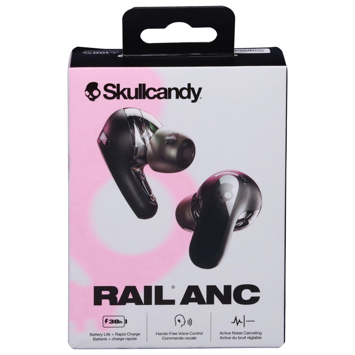 slide 9 of 11, Skullcandy Rail Anc True Black Earbuds 1 ea, 1 ct