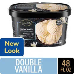 Private Selection Double Vanilla Ice Cream